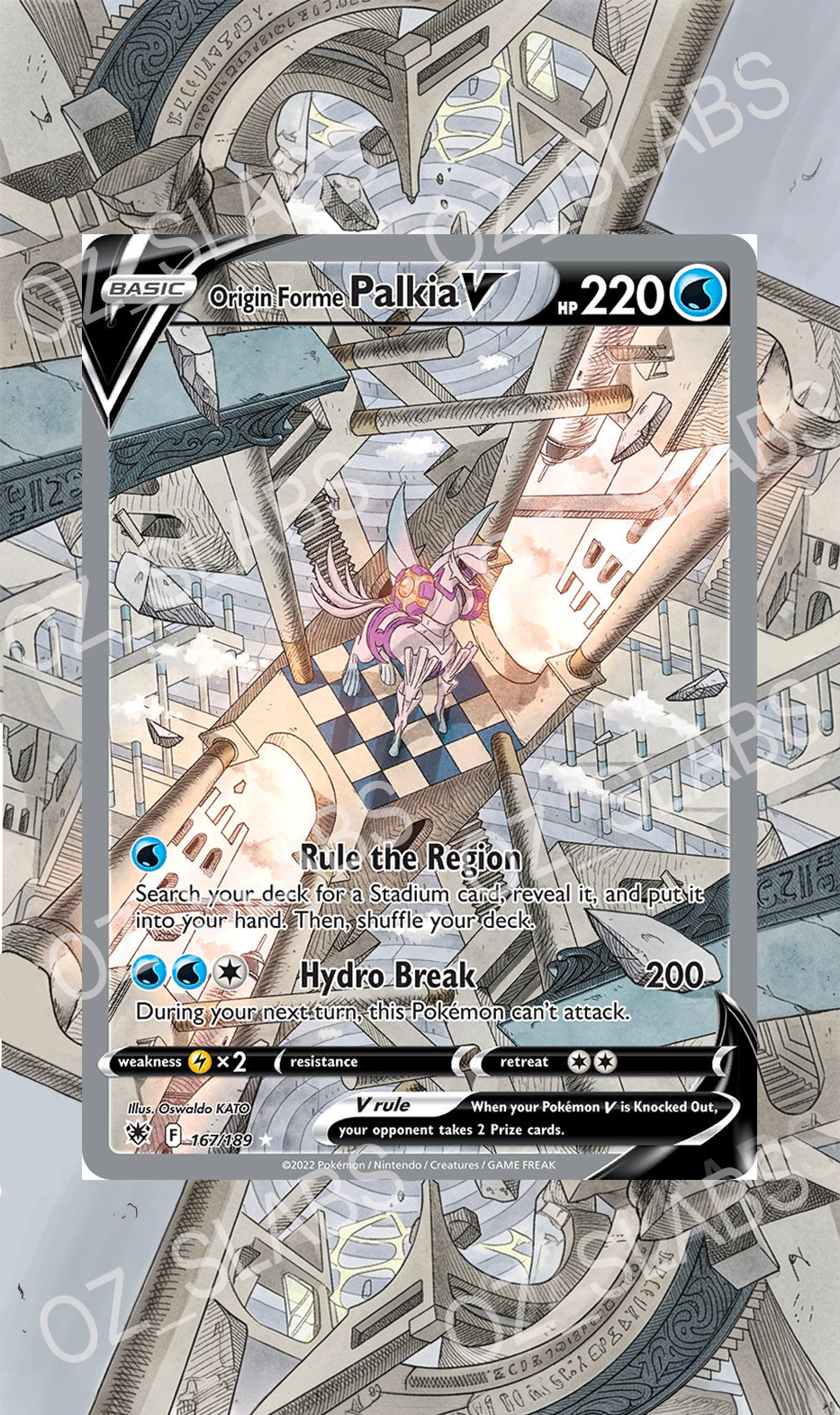 Origin Forme Palkia V extended art case