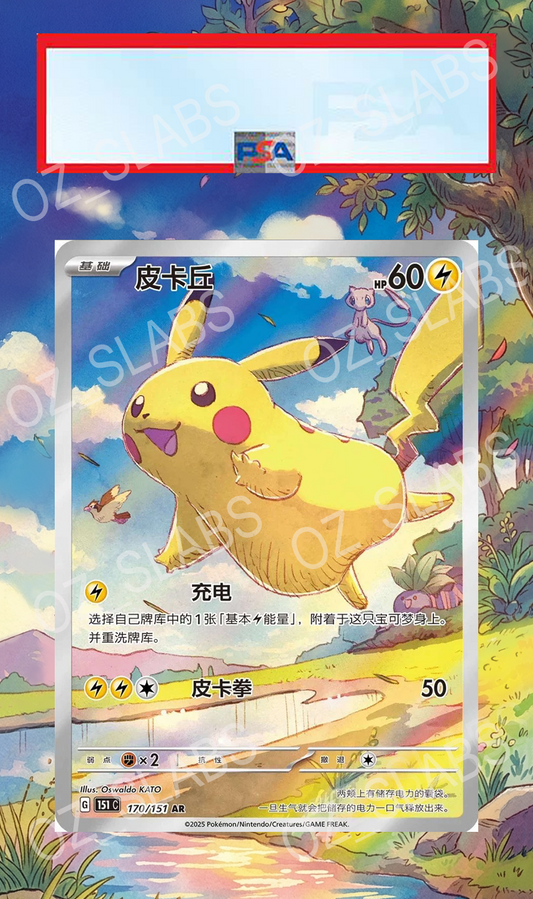Pikachu extended art case