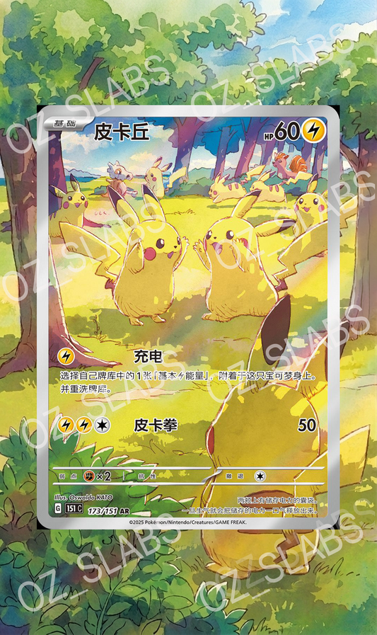 Pikachu extended art case
