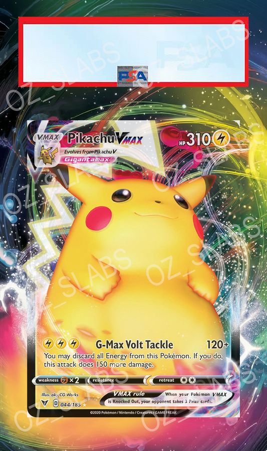 Pikachu VMAX extended art case