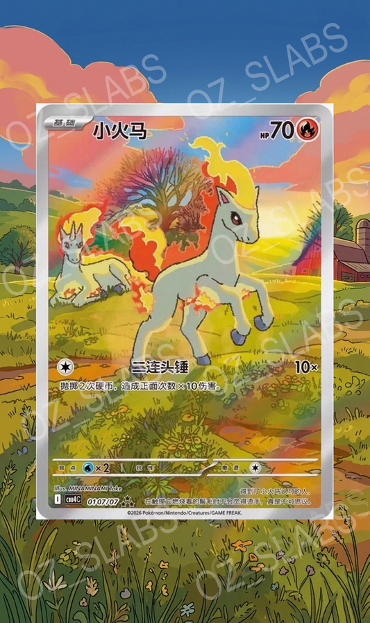 Ponyta extended art case