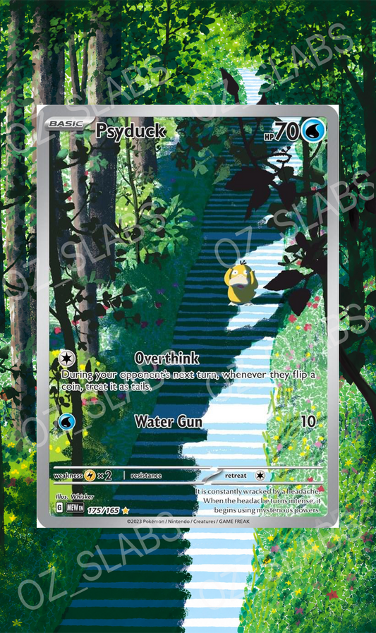 Psyduck extended art case