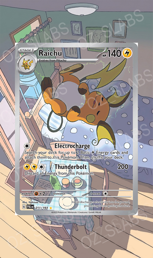 Raichu extended art case