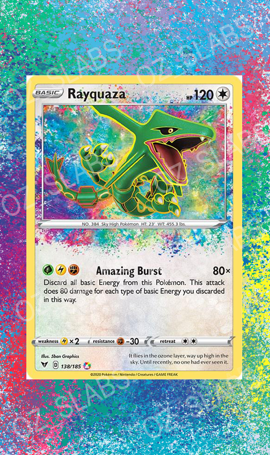 Rayquaza extended art case