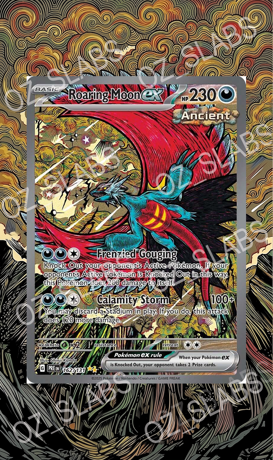 Roaring Moon EX extended art case