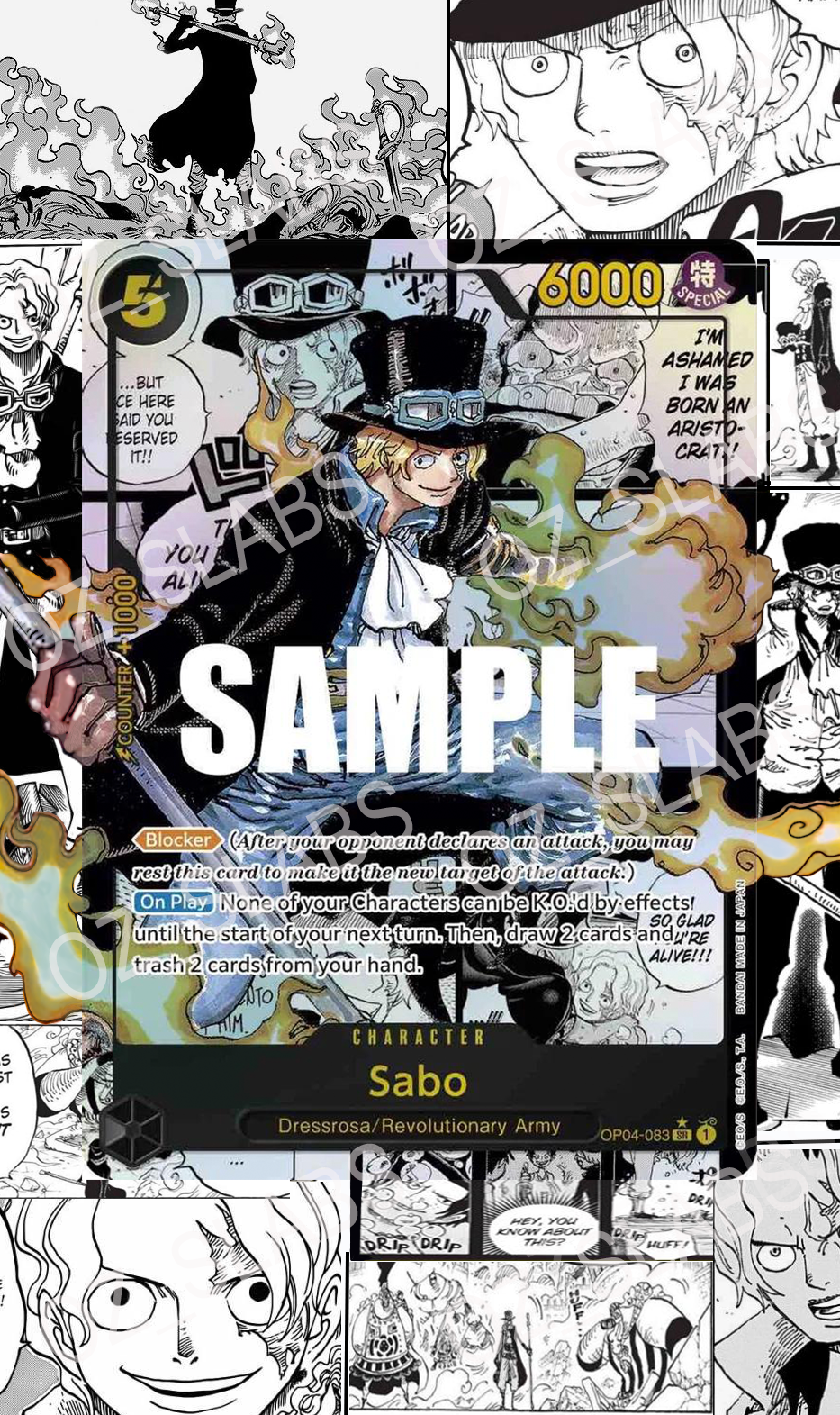 Sabo Manga extended art case