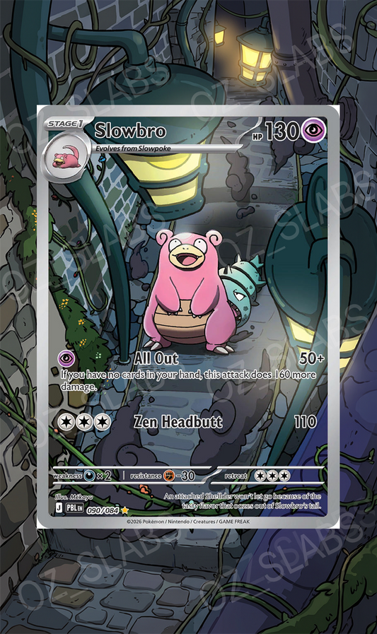 Slowbro extended art case