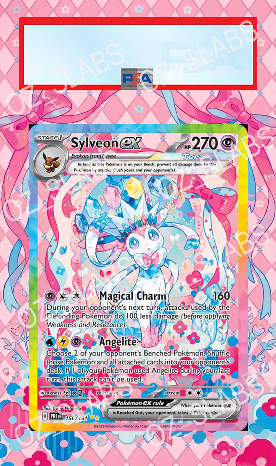 Sylveon EX extended art case