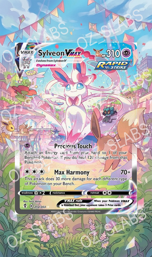 Sylveon VMAX extended art case