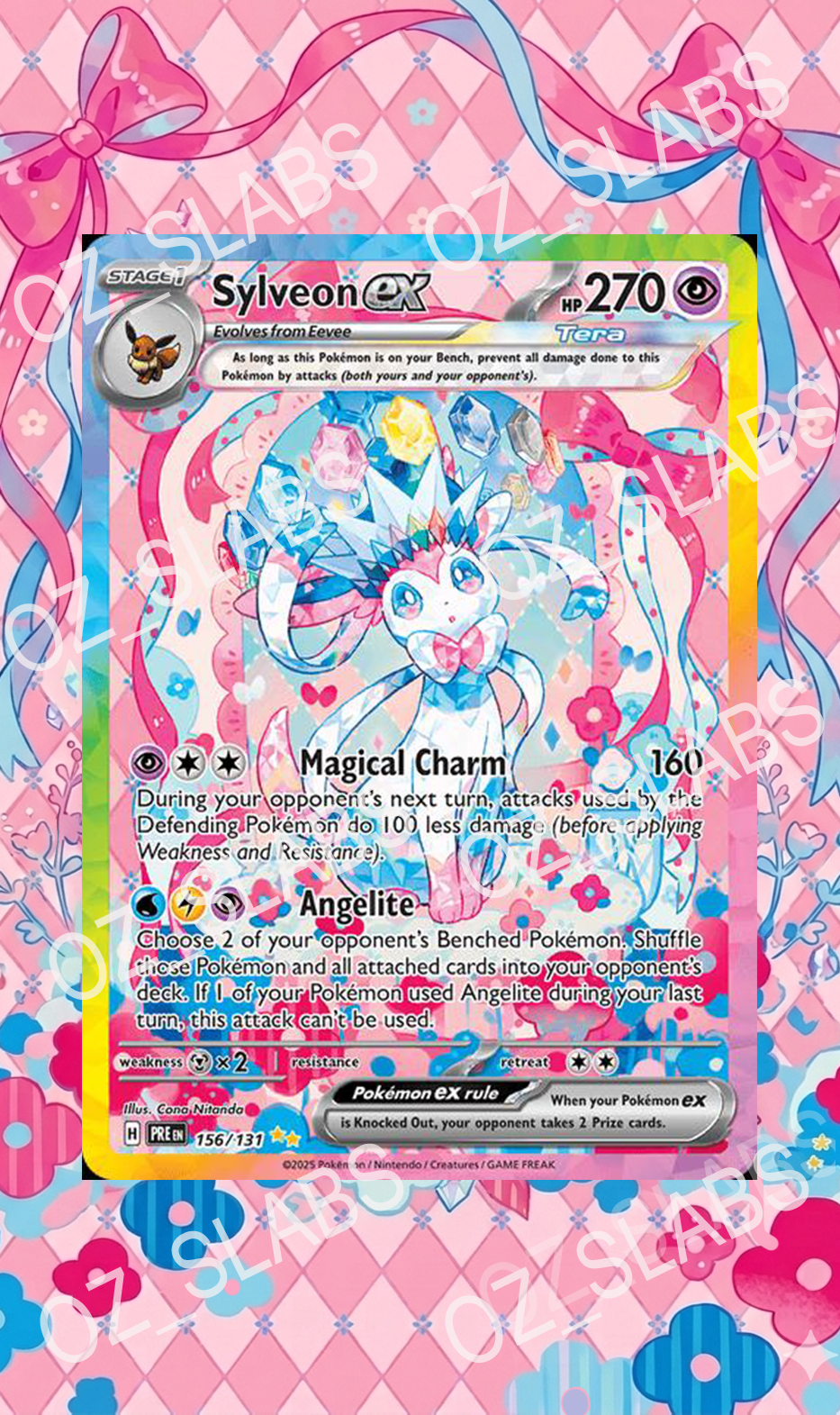 Sylveon EX extended art case