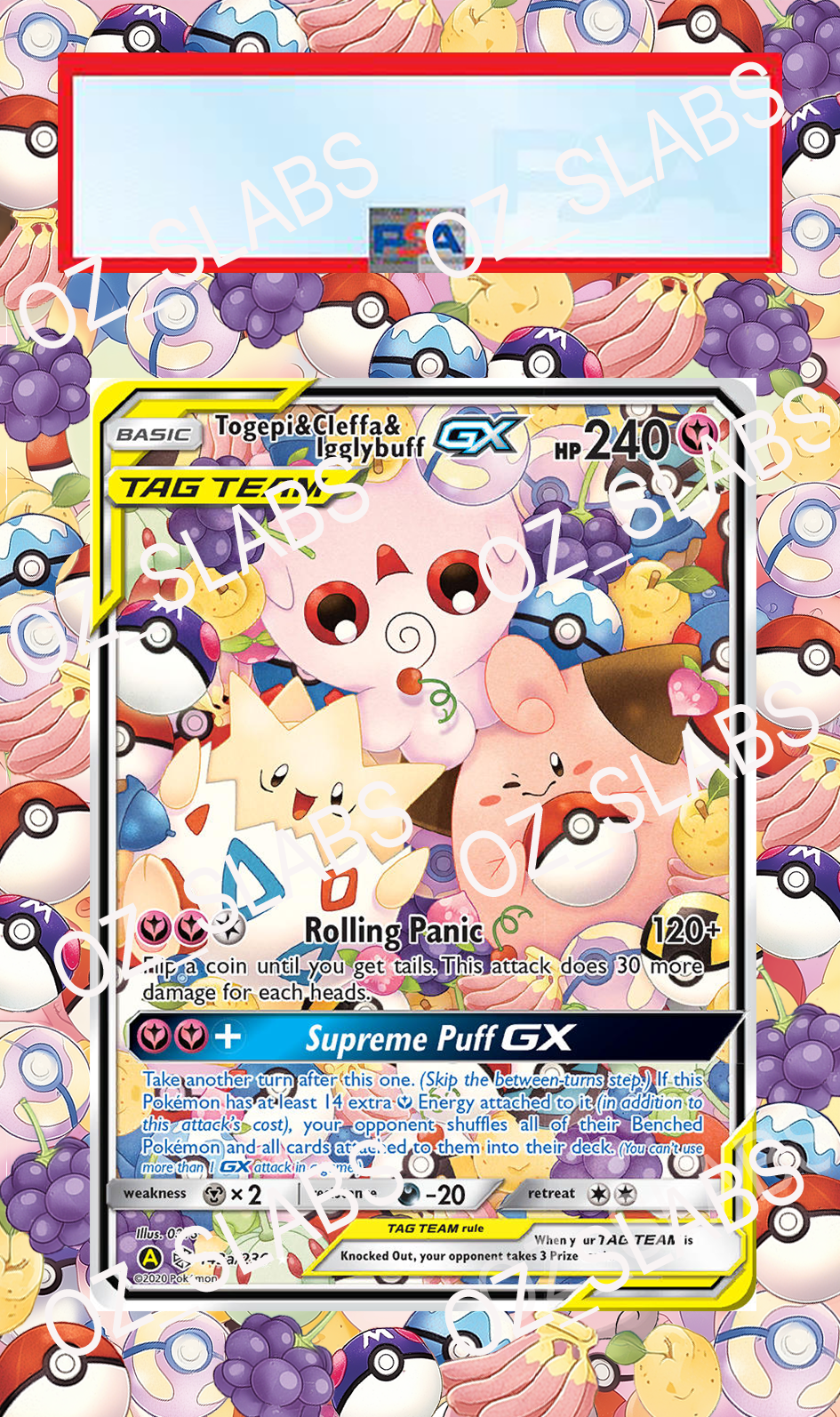Togepi & Cleffa $ Igglybuff GX extended art case