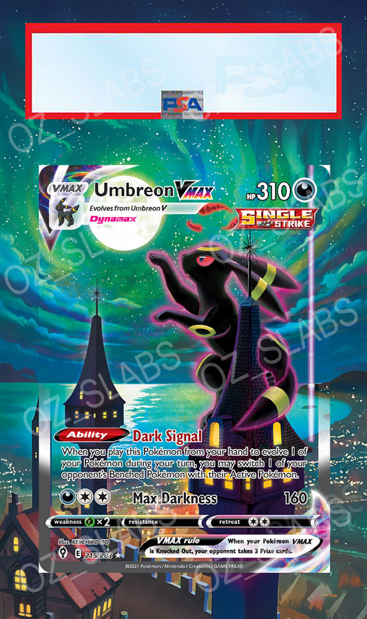 Umbreon VMAX extended art case
