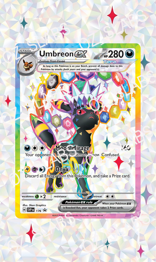 Umbreon EX extended art case