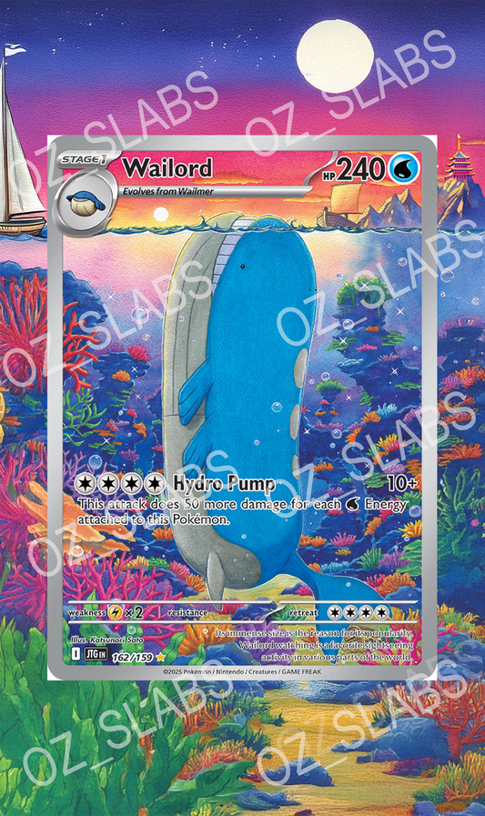 Wailord extended art case
