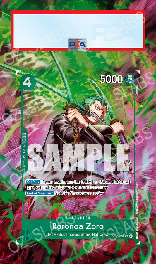 Roronoa Zoro extended art case