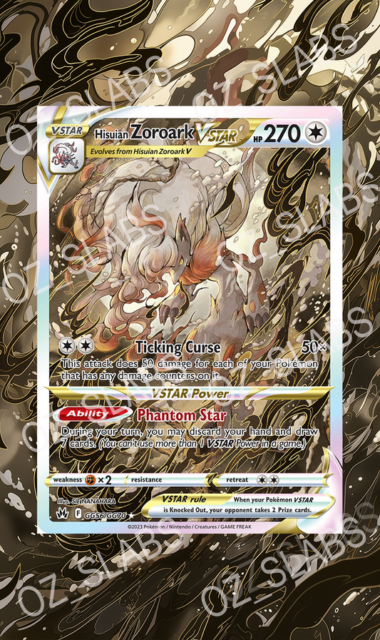 Hisuian Zoroark VSTAR extended art case
