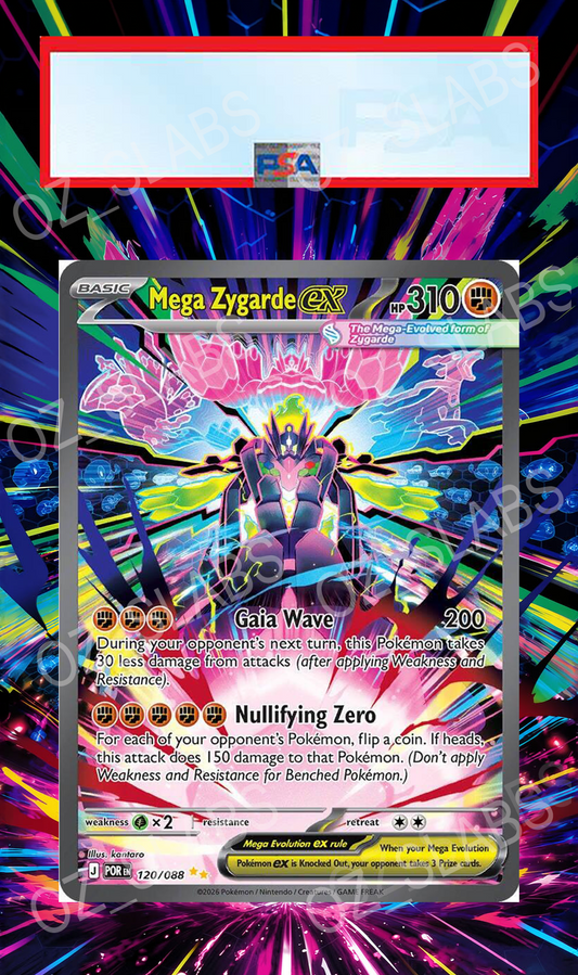 Mega Zygarde EX extended art case