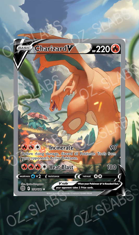 Charizard V extended art case