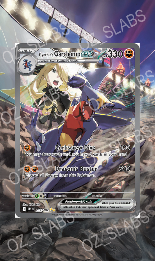 Cynthias Garchomp ex extended art case