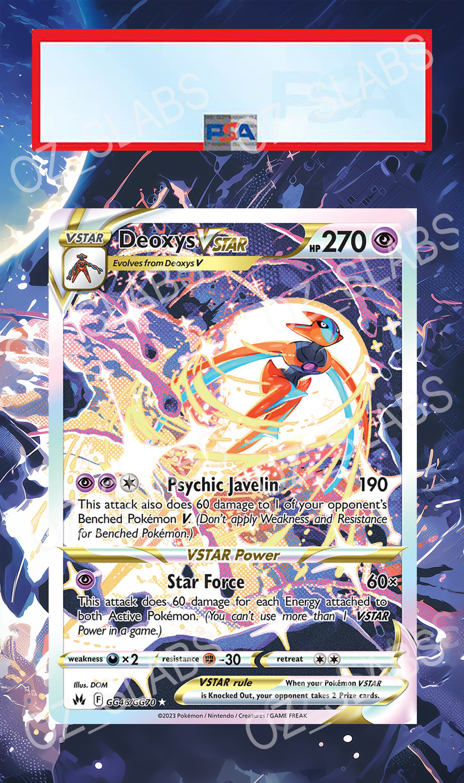 Deoxys VSTAR extended art case