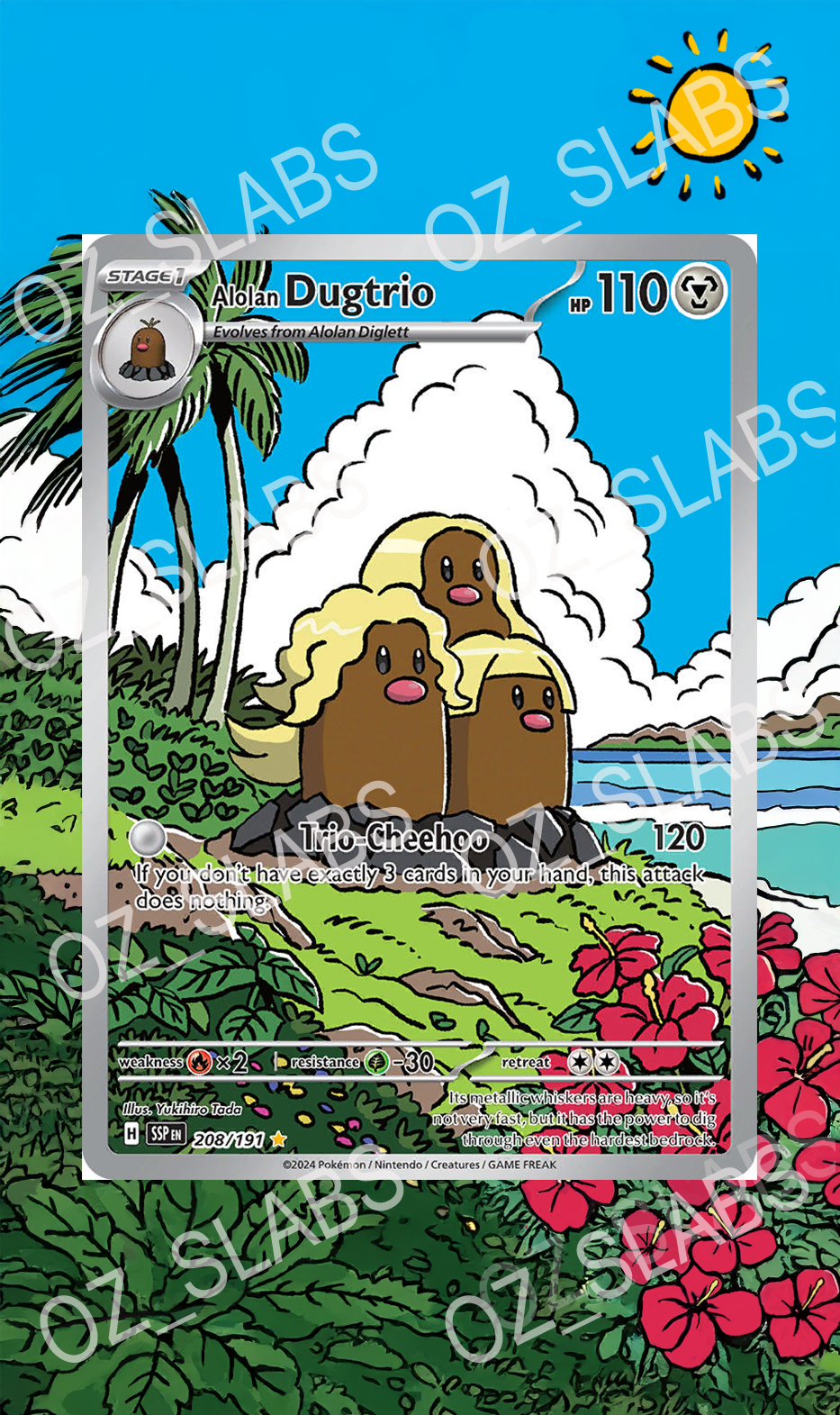 Dugtrio extended art case