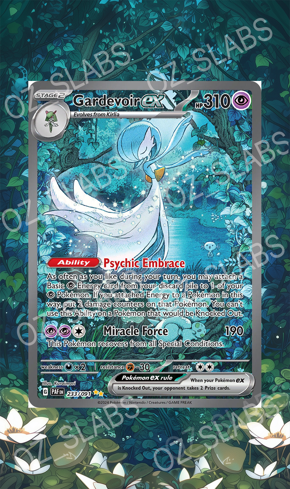 Gardevoir EX extended art case