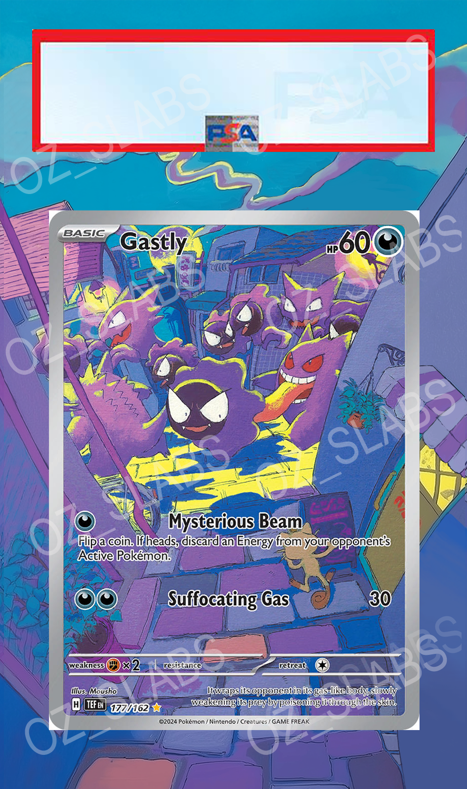 Gastly extended art case