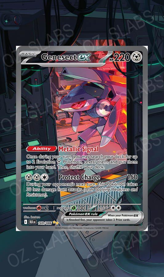 Genesect EX extended art case