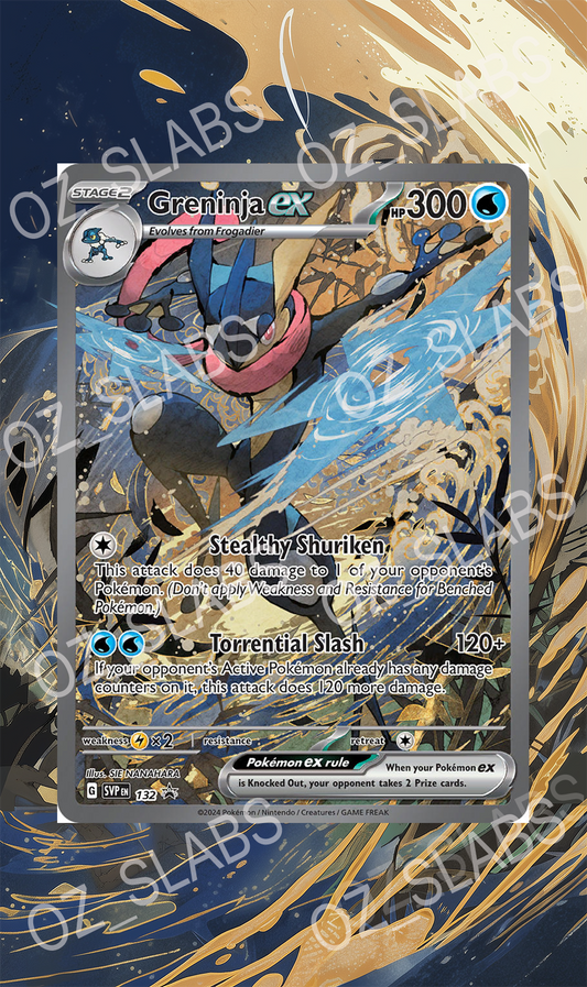 Greninja EX extended art case