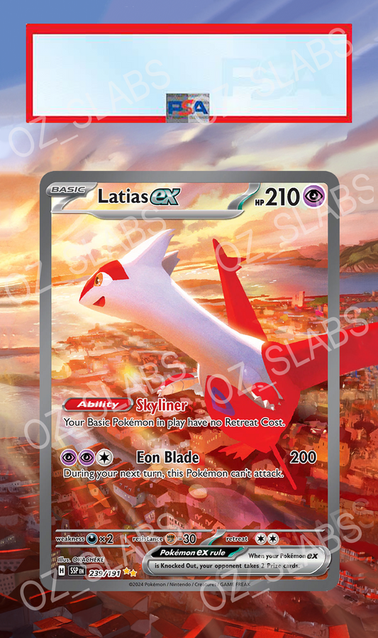 Latias EX extended art case