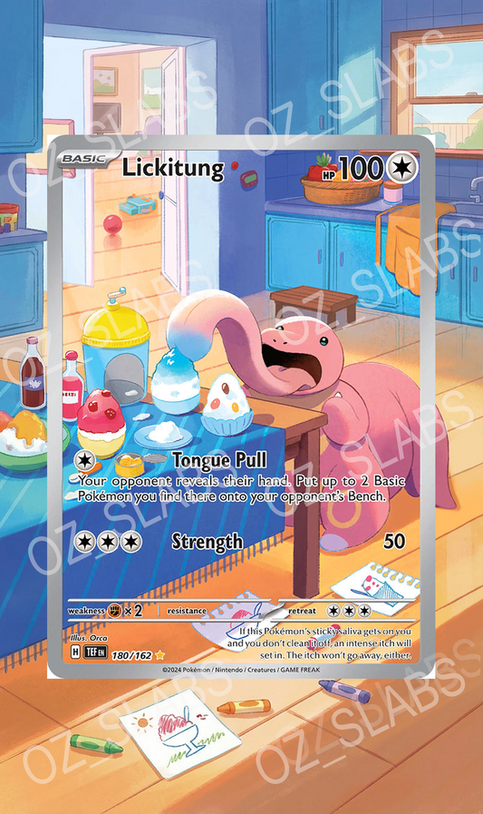 Lickitung extended art case