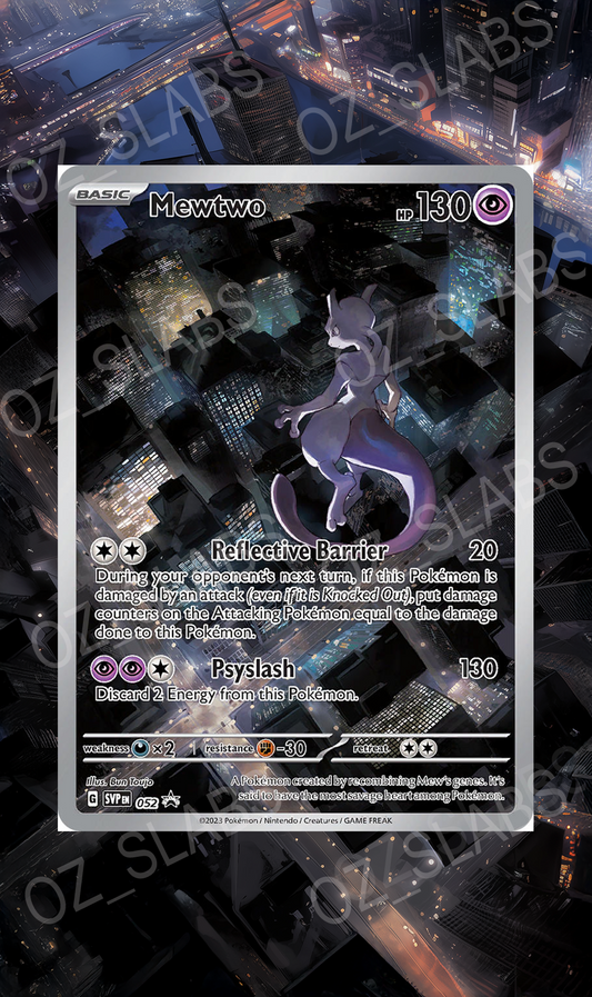 Mewtwo Promo extended art case