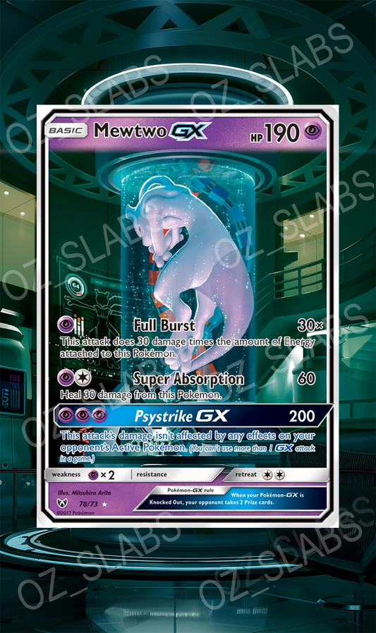 Mewtwo GX extended art case