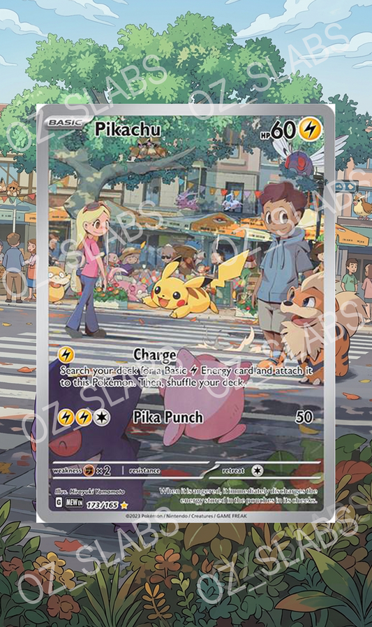 Pikachu extended art case