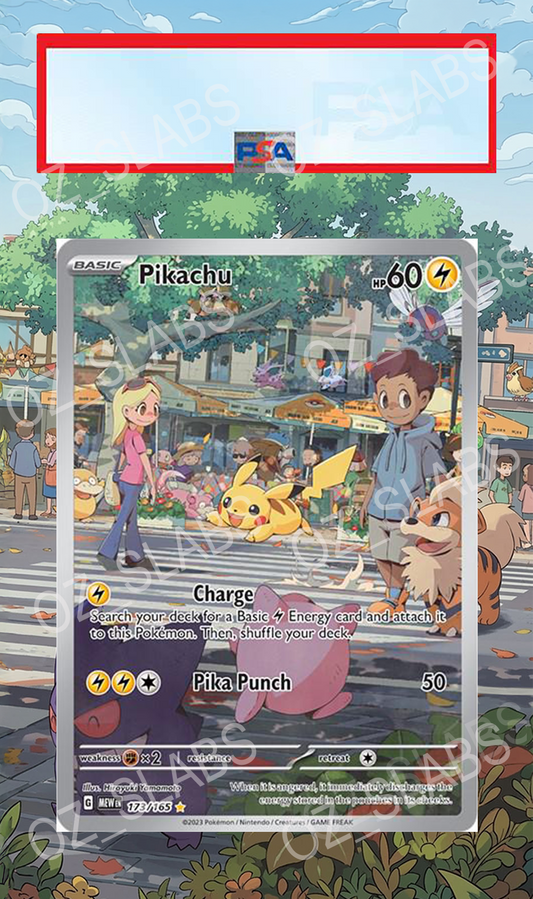Pikachu extended art case