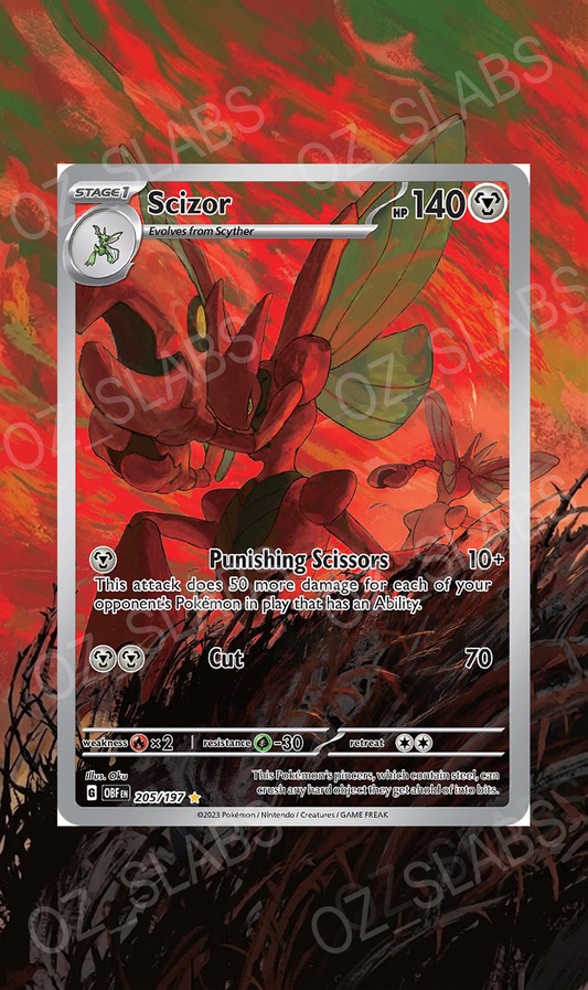 Scizor extended art case