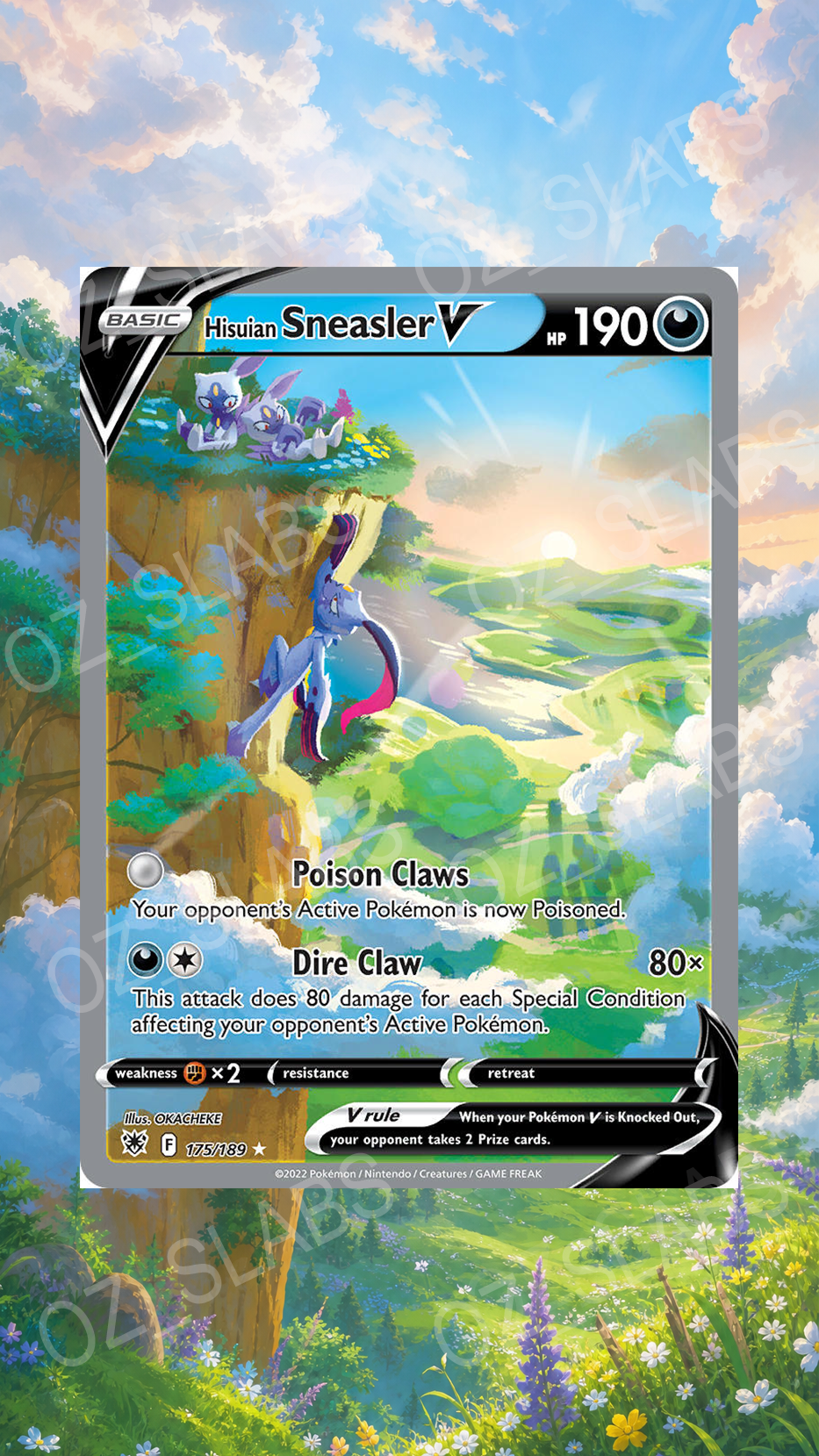 Hisuian Sneasler V extended art case