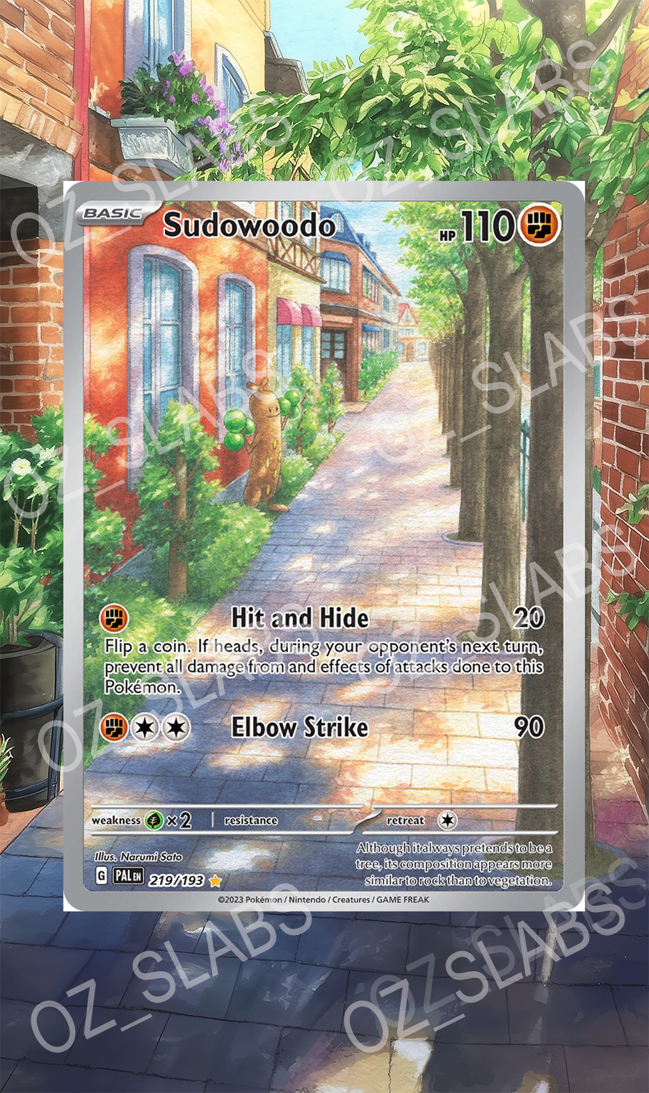 Sudowoodo extended art case