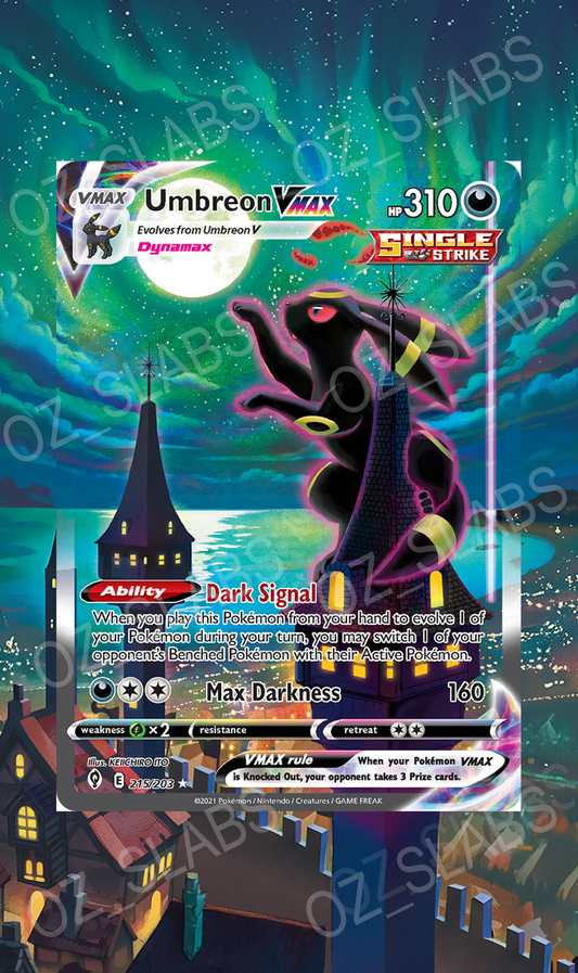 Umbreon VMAX extended art case