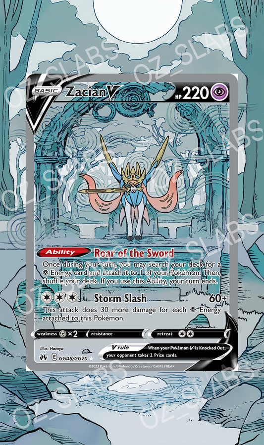 Zacian V extended art case
