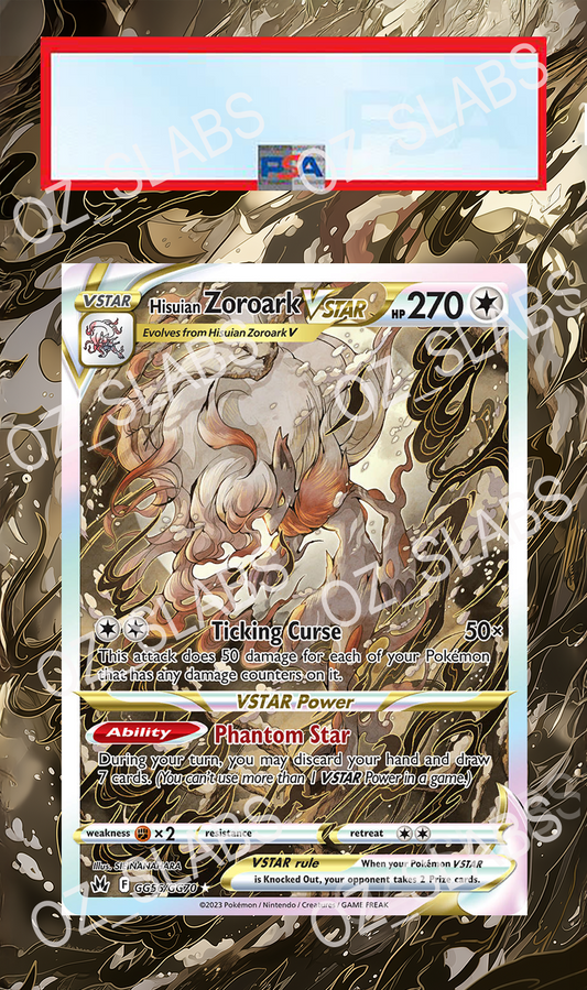 Hisuian Zoroark VSTAR extended art case